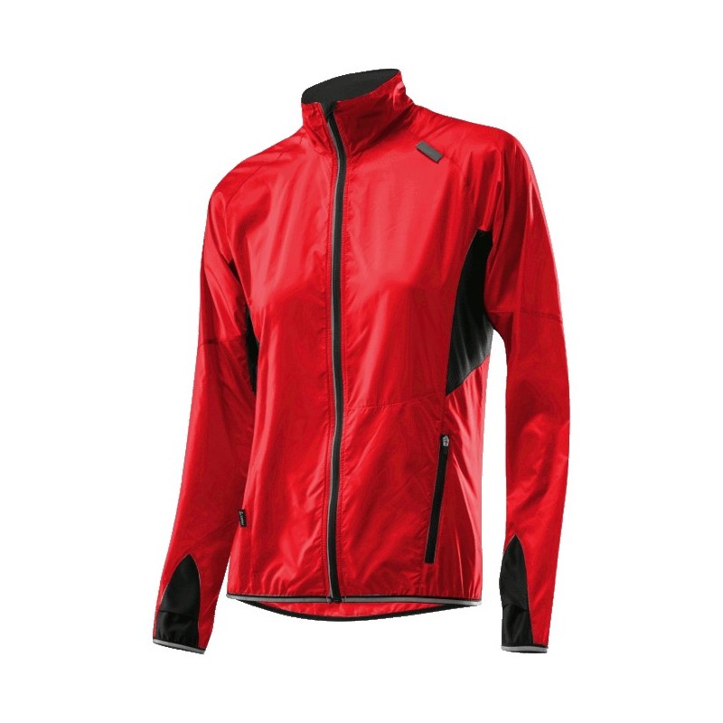 Kvinnors jacka Löffler Windshell ultralight jordgubb